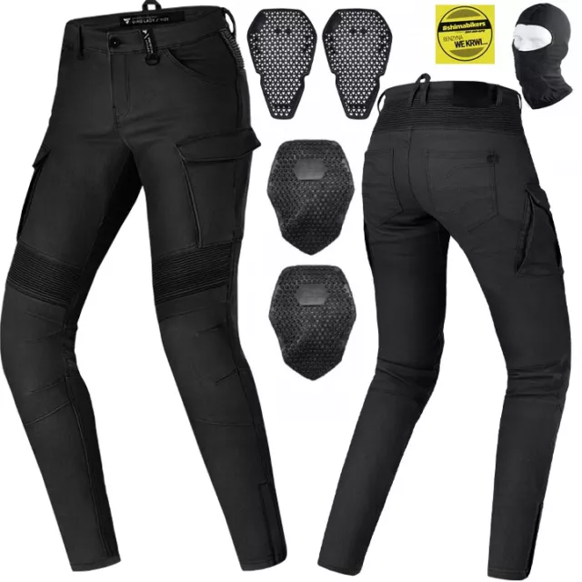 Motorrad Hose | SHIMA GIRO 2.0 LONG  | Motorradhose mit Protektoren Damen Textil