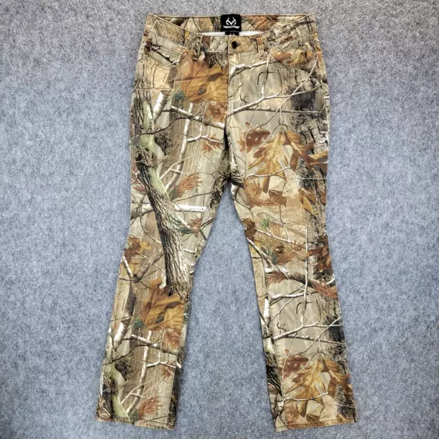 RealTree AP HD Pants Womens Size 6 Jeans 5 Pocket Camouflage Hunting Outdoor