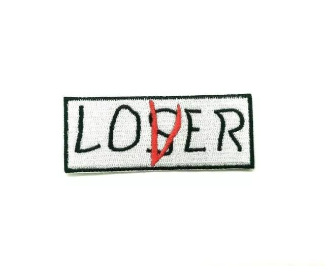 Loser lover patch divertente patch abbigliamento ricamo lettere di calore...