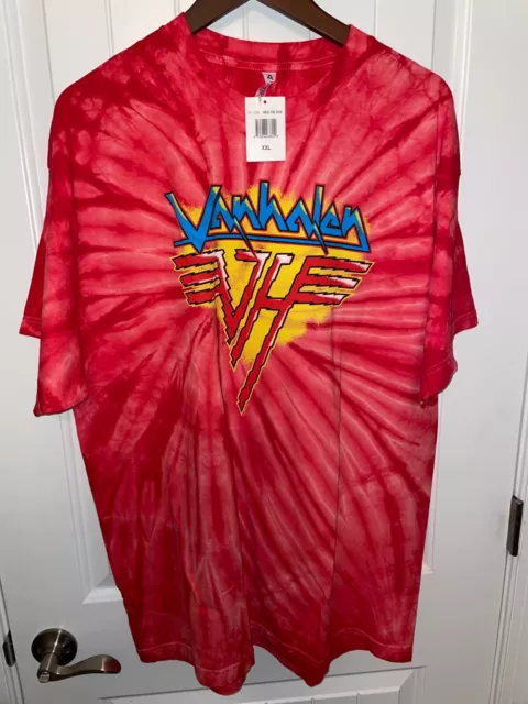 Van Halen Tie Dye Shirt Xxl With Tags