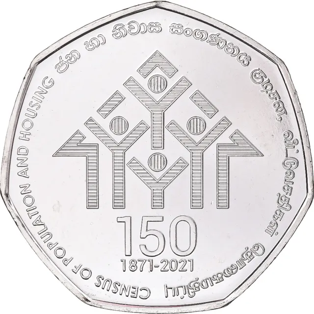 [#1148520] Münze, Sri Lanka, 20 Rupees, 2021, 150th Anniversary of Census of Pop