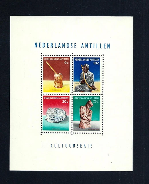 Netherlands Antilles _ 1962 'Culture' M/Sheet _ Mh ____(821)