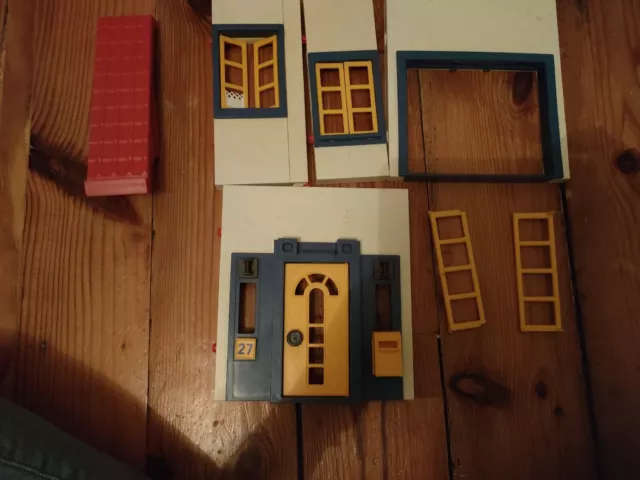 Lot Pieces Playmobil Jeu Construction Maison Contemporaine Ville 3965 Mobilier