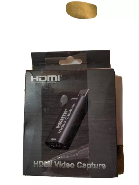 Carte de capture vidéo HDMI vers USB 2.0 4K à 1080p 30 ips caméscope reflex numérique enregistrement vidéo