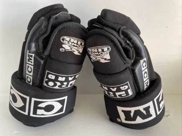 CCM POWER LINE 90 Hockey Gloves B-HG90M Youth Boy’s 12”