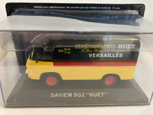 1/43 Renault Saviem SG2 " Huet " Neuf boite vitrine sous blister jamais ouvert