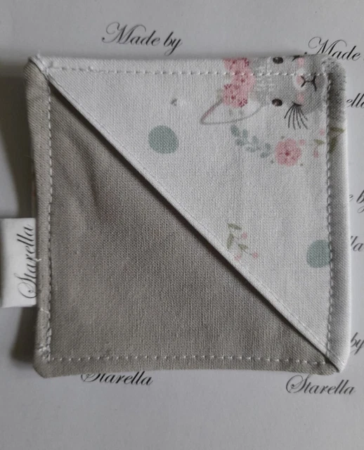 Handmade fabric corner bookmarks  stocking fillers gift Christmas,birthday.