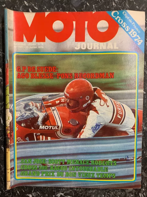 Magazine/ Revue Moto Journal n°181