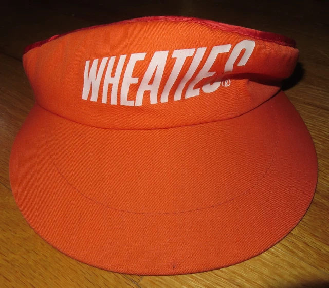Vintage WHEATIES Breakfast of Champions (Adjustable) Visor Cap