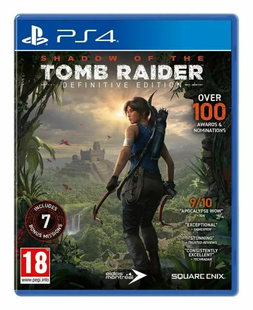 Shadow of the Tomb Raider - Definitive Edition PS4 (New & Sealed)