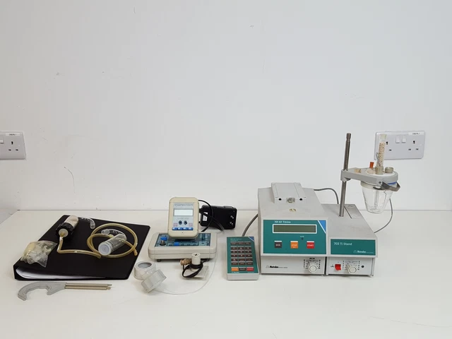 Metrohm KF 701 KF Titrino Titration Stand Stirrer System Lab