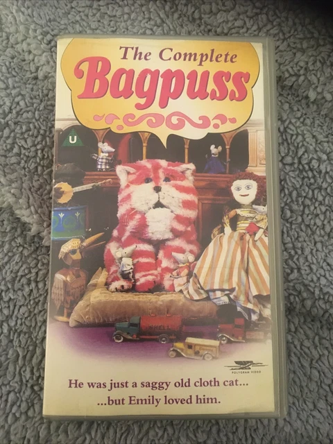 BAGPUSS THE COMPLETE Bag Puss VHS Video VERY GOOD CONDITION Oliver Postgate  £0.99 - PicClick UK