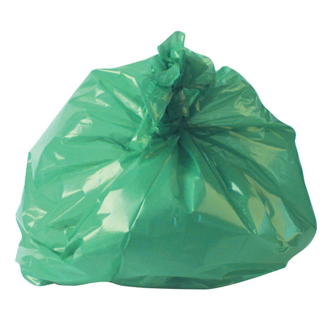 2Work Medium Duty Refuse Sack Green Pack of 200 RY15561