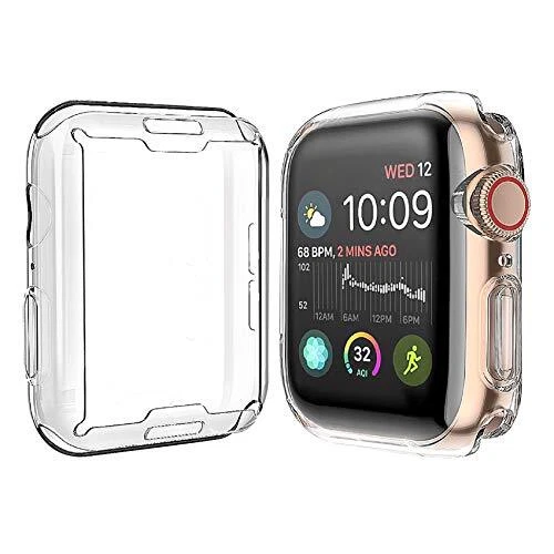 [2-Pack] 44mm Case for Watch Series 6 / SE/Series 5 / Series 4 Scr