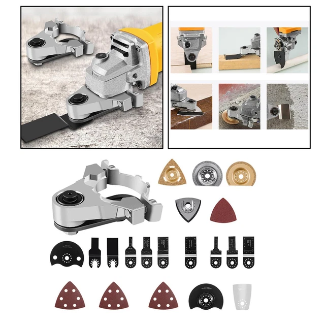 Adaptateur Ponceuse à Bande Pour Meuleuse D'Angle - Conversion 100/125 Mm - Kit Complet