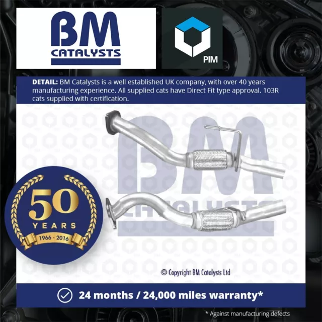 Exhaust Pipe Centre BM50744 BM Catalysts 51937671 Genuine Top Quality Guaranteed