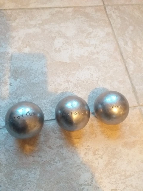Boules Pétanque Obut Leisure Inox 3 Boules + But - Loisir Famille - Housse De Rangement - Diamètre Unique