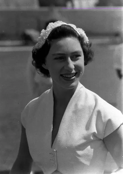 Princess Margaret During The Royal Tour Of The Caribbean 1955 OLD PHOTO 2