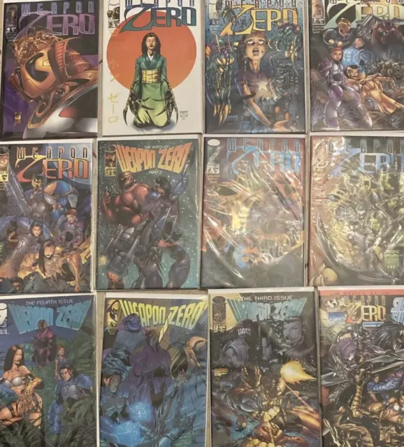 13 LOT Weapon Zero Image Marvel Comic book Silver Surfer NM
