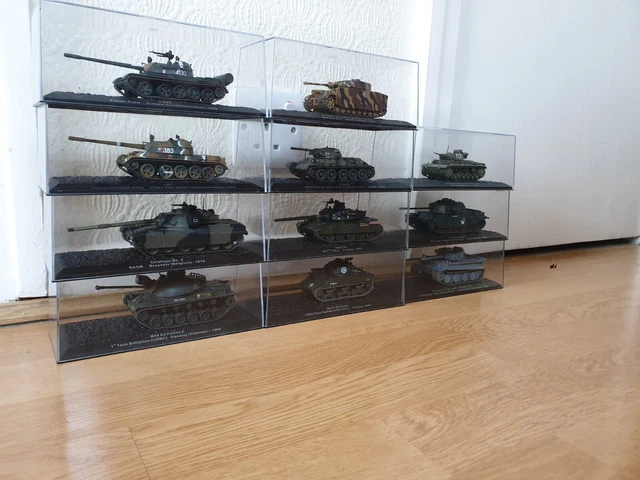 DEAGOSTINI MODEL TANK Collection 1:72 scale x 11 job lot £20.00 ...