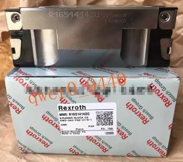 1PC NEW Rexroth R165141420 Linear guide bearing slider