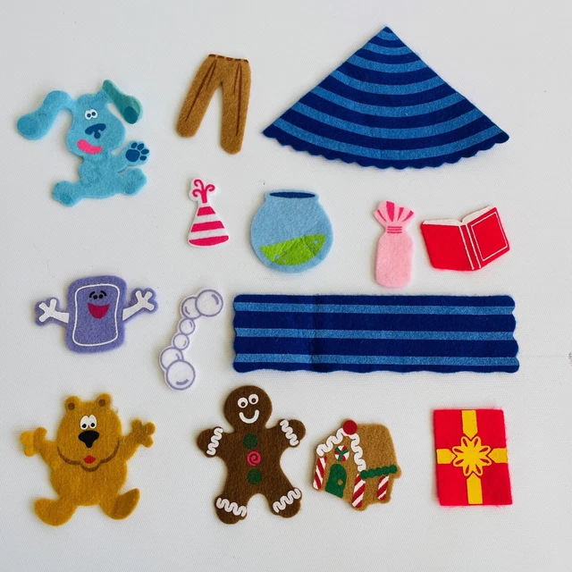 blue's clues felt friends dress up Licensed Blues Clues Comfy Wear  Once Upon A Guise