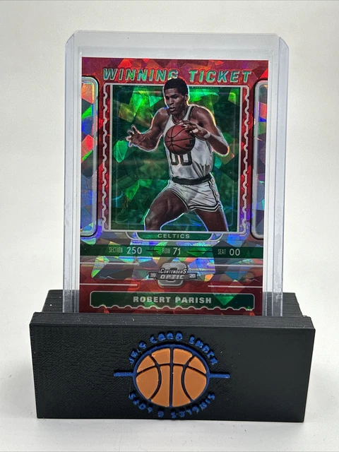 2019-20 Panini Contenders Optic Robert Parish Winning Ticket Red Cracked Ice #23