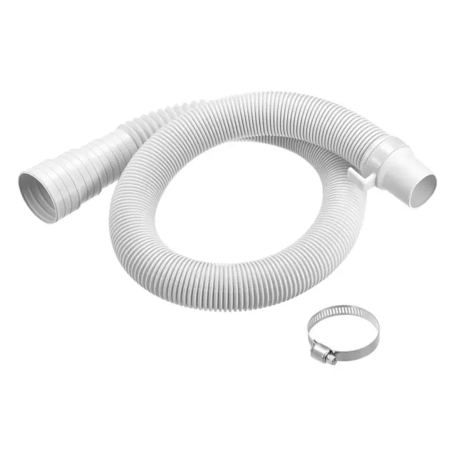 Washing Machine Drain Hose,  Universal Drain Hose Extension Kit 3.28 feet White