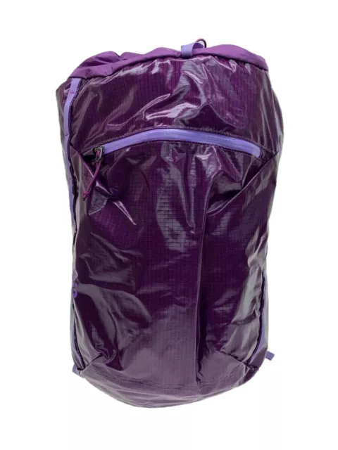 Patagonia Purple Lightweight Black hole Cinch pack 20L W10.2H17.5D4.3 inches.