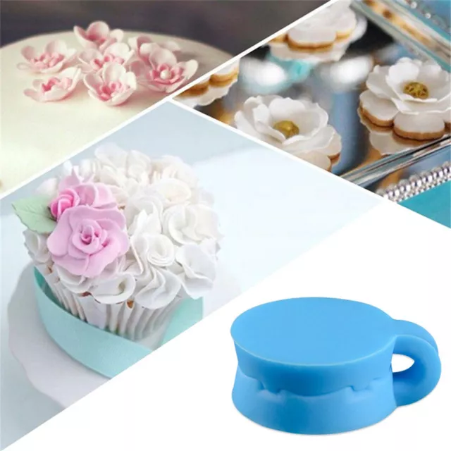 Fondente Petalo Fiore Silicone Torta Cioccolato Decorazione Stampo Bakings Stampo EL