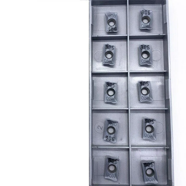 Blade Inserts Milling Toolls 10pcs/box Carbide HM90 APKT1003PDR APKT IC908