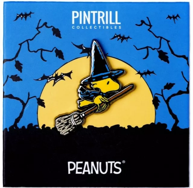 ⚡RARE⚡ PINTRILL x PEANUTS Witch Woodstock Pin *BRAND NEW* LIMITED EDITION 🎃