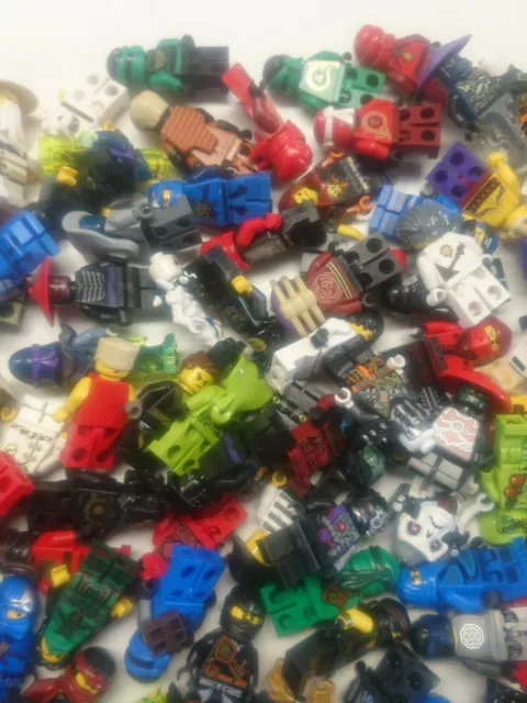 LEGO Ninjago Figuren 5 Stück per Zufall sortiert Cole Zane Kai Jay TOP Konvolut