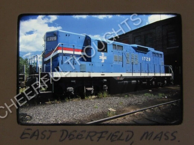 Original  '75 Kodachrome Slide BM Boston Maine 1729 GP9 Bicentennial      37A25