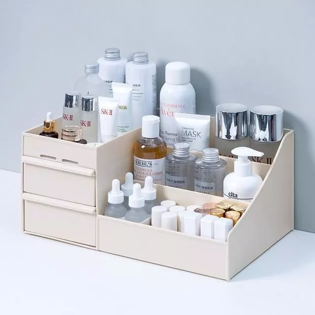 Makeup Ordner für Kosmetik Aufbewahrungsbox Ordner Desktop Schmuck Nagel 3