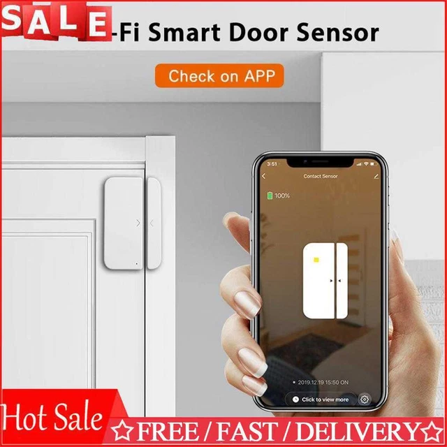 Rilevatore Finestra Porta Tuya APP WiFi Telecomando Sensore Notifica Allarme