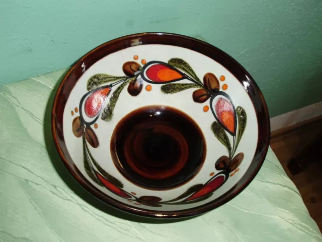 Schramberg - Bernau - ciotola - ceramica - porcellana - 20,5 cm - 24 - raro