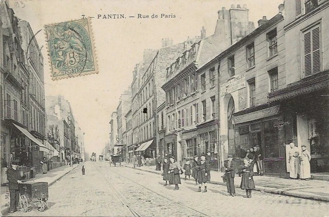 Pantin - CPA Pantin, La Rue de l'Alliance