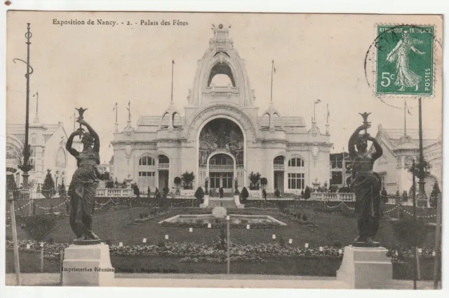 NANCY - M. & M. - CPA 54 - Exposition de Nancy 1909 - le palais des Fetes