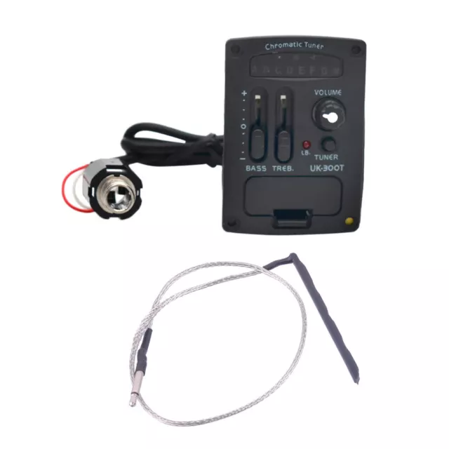 uk-300t ukulele 2 band piezo pickup vorverstärker für ukulele zubehör 53cm