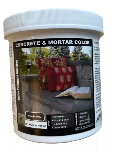 Hormigón y mortero Akona - 10 oz - carbón vegetal