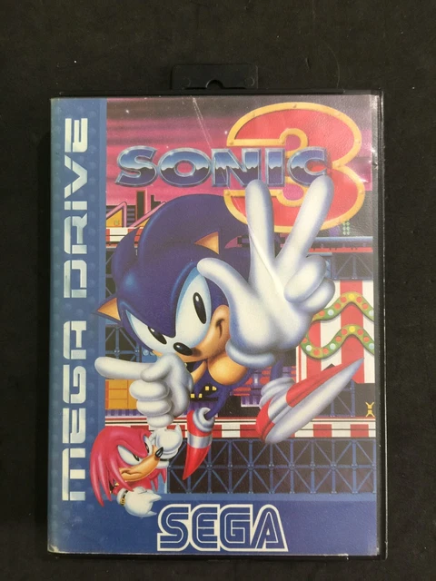 SONIC THE HEDGEHOG 3 Sega Mega Drive Megadrive Pal Multi Usato Completo ...