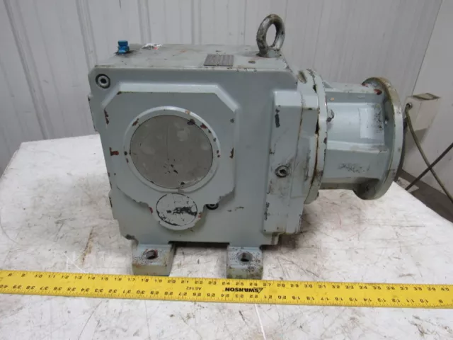 Comtrac K703VN0440MR256/210 Right Angle Helical/Bevel Speed Reducer 43:1 Ratio