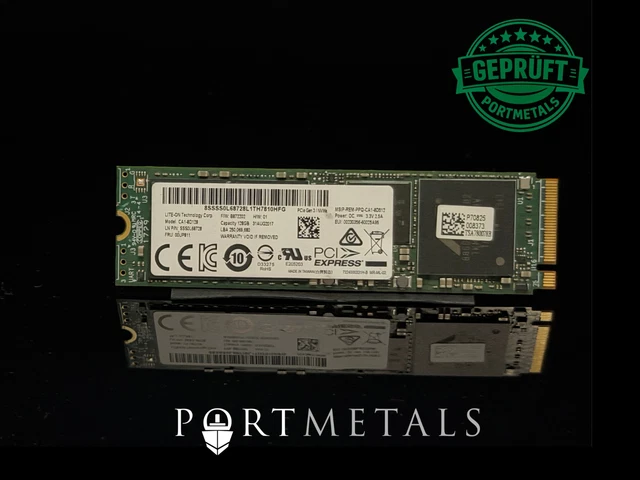 Lite-On 128GB M.2 2260 Internal SSD (LJT128L6G / 0Y48CM) – Tested, Used, Fully Functional