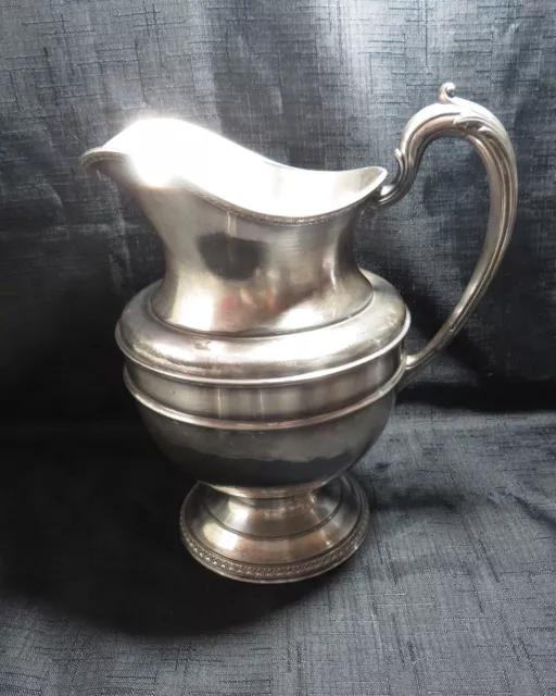 Vintage Reed & Barton Silverplate 4050 Water Pitcher