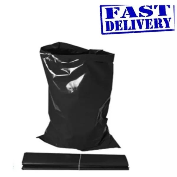 Extra Tough Heavy Duty Large Black Or Blue Rubble Bags / Sacks Builder Quality