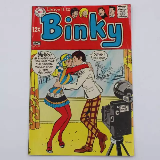 Leave It To Binky #66 Vintage DC Comic Book 1969 ZJ10419