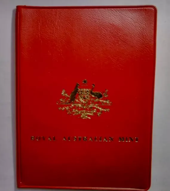 1981 RAM AUSTRALIA MINT SET IN RED RAM WALLET UNC Rare GEM MINT! Immaculate!!