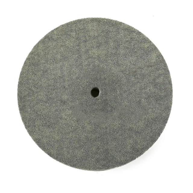 Ruota lucidante 5P 7P resistente all'abrasione pietra fibra di nylon 0,64 pollici foro