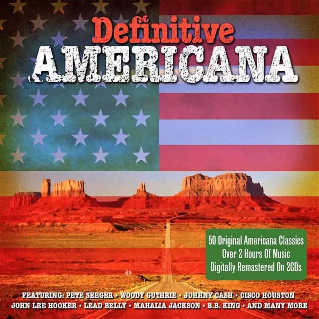 Definitive Americana - 50 Americana Classics - Various Artists  (New Sealed 2Cd)